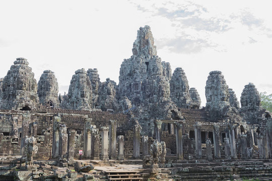 Ankor Thom in Cambodia.