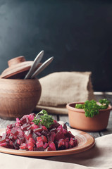  beetroot salad Vinegret