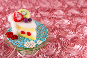 Cake Time
This is a fake cake, but make  you hungry.