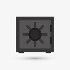 Security system design. protection icon.  isolated illustration
