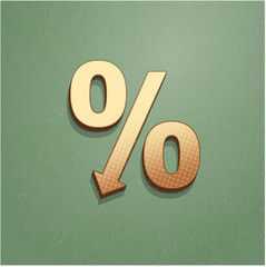 Ikona vintage z szumem i cieniem © vempireart