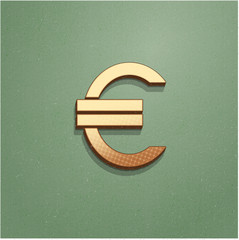 Ikona vintage z szumem i cieniem © vempireart