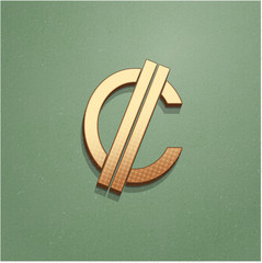 Ikona vintage z szumem i cieniem © vempireart