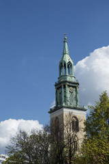 St. Mary's Church at Berlin near Alexanderplatz