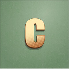 Ikona vintage z szumem i cieniem © vempireart