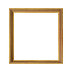 Wood Square Photo Frame