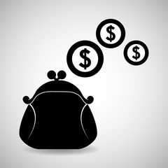 financial item design. money icon. flat illustration