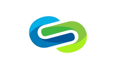 Letter S infinity logo  © heuheuheu