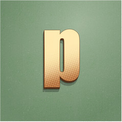 Ikona vintage z szumem i cieniem © vempireart