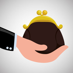 financial item design. money icon. flat illustration