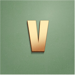 Ikona vintage z szumem i cieniem © vempireart