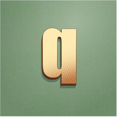 Ikona vintage z szumem i cieniem © vempireart