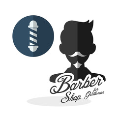 Barber shop. hair care concept.  isolated illustration