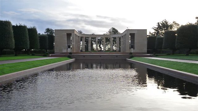 Normandy American Cemetery and Memorial, France.