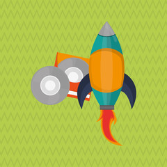 Start up design. Communication concept. Colorful illustration