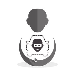 Insurance design.  protection concept.  isolated illustration