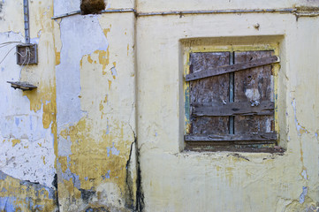 Old Light Switch and Window