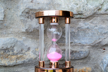 hourglass background