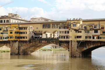 Fototapeta na wymiar Ponte Vecchio, Florence, Italy 