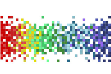 abstract colorful Pixels background