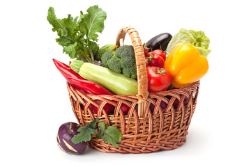 fresh and ripe vegetables
