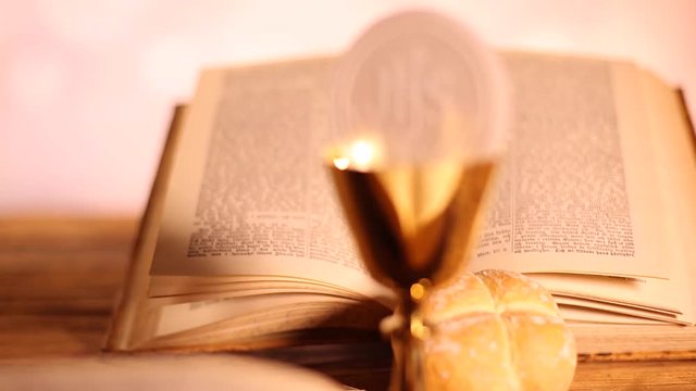 Holy communion, religion background 