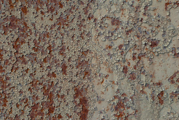 chipped paint on iron surface, great background or texture for your project