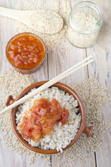 Mexican Rice - Rice cooked with tomato sauce