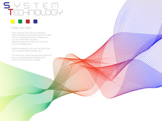 RAINBOW RIBBON EFFECT