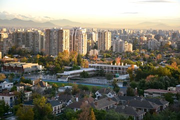 Obraz premium Landscape in Santiago Chile