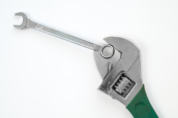 wrench holds spanner