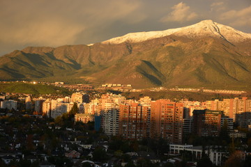 Obraz premium Landscape in Santiago Chile