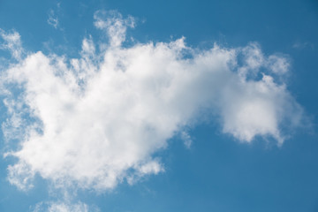 Cloud on Blue Sky