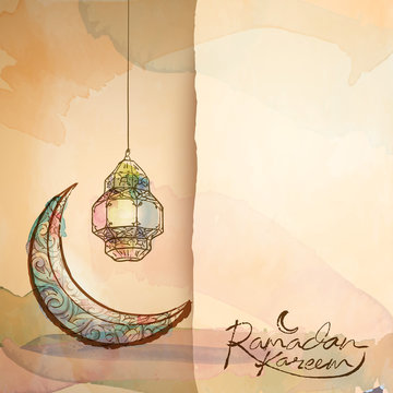 Ramadan Kareem greeting design background