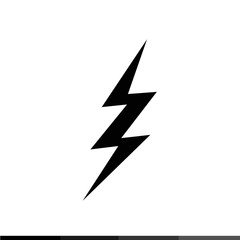 Lightning icon illustration design