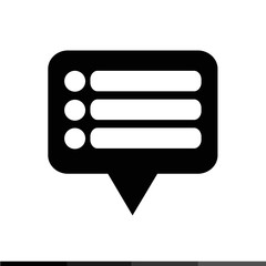 Menu icon illustration design