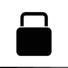 lock icon illustration design