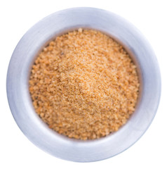 Coconut Sugar isolated on white