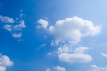 Naklejka na ściany i meble Cloud and blue sky background 