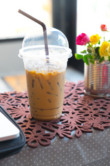 Iced coffee