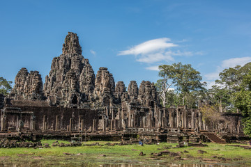 Fototapeta premium Angkor Thorm on a Sunny Morning