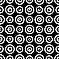 abstract background which depicts black and white circles
