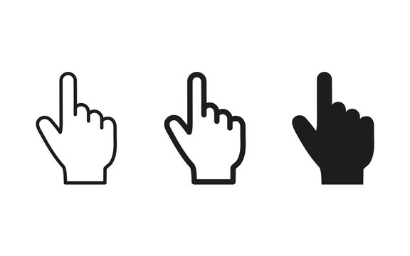 Finger- vector icon.