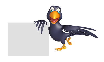 fun Crow cartoon character