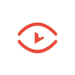 Video vector logo icon