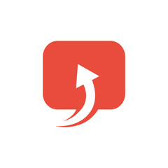 Video vector logo icon