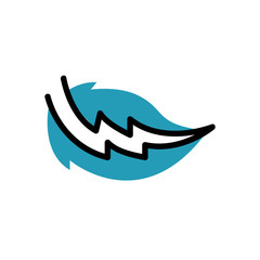 electric vector logo icon