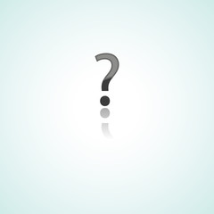 Question mark web icon
