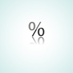 Percentage  web icon