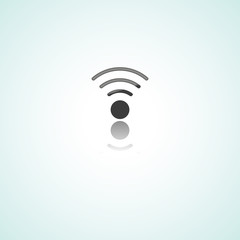 Wireless network web icon
